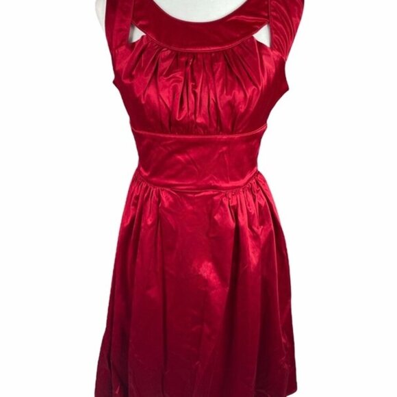 Trashy Diva Red Dress Retro Rockabilly Valentine's 50s Pinup 10 - Picture 2 of 12